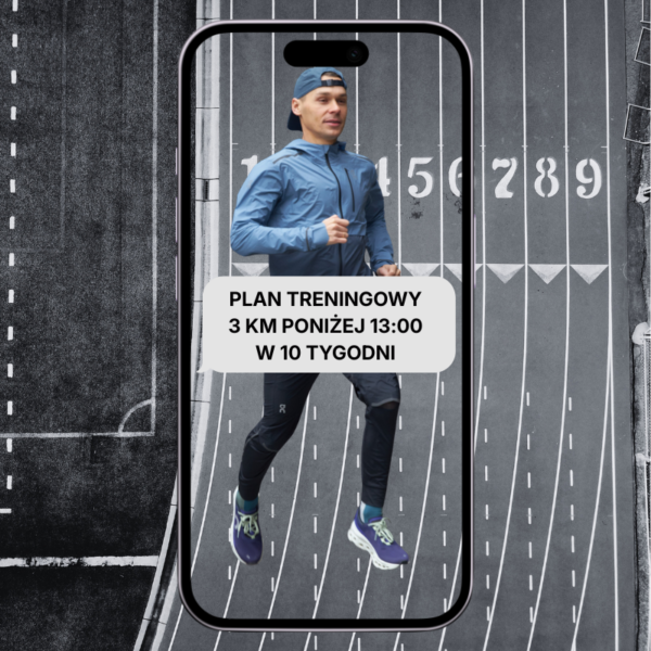Plan treningowy: 3 km poniżej 13:00